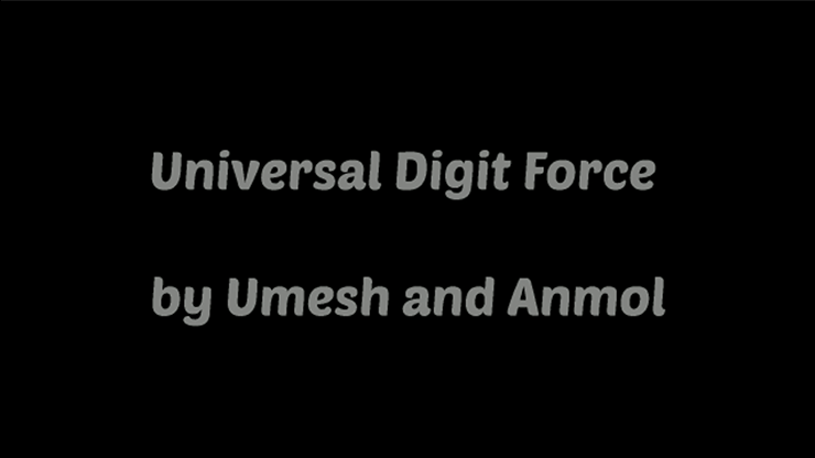 Universal Digital Force by Umesh - Video Download