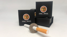 Cigarette Thru Quarter (2 sided)(D0075) by Tango - Trick