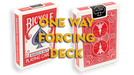 Assorted Mandolin Red One Way Forcing Deck (assorted values)