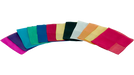 Silks 12 inch 12 Pack (Assorted) Magic by Gosh - Trick