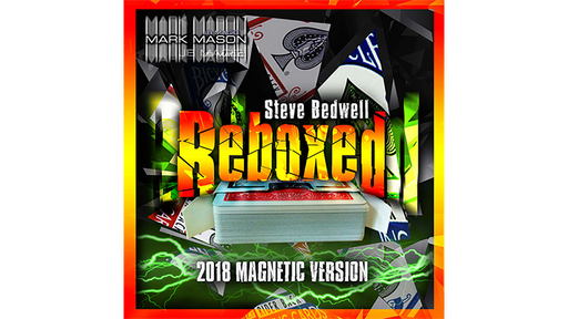 Reboxed 2018 Magnetic Version Blue (Gimmicks and Online Instructions) by Steve Bedwell and Mark Mason - Trick