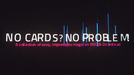 BIGBLINDMEDIA Presents No Cards, No Problem by John Carey - DVD
