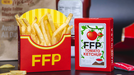 Ketchup and Fries Combo (1/2 Brick) Playing Cards by Fast Food Playing Cards