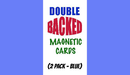 Magnetic Cards (2 pack/Blue) by Chazpro Magic. - Trick
