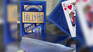 Tally Ho Blue (Circle) MetalLuxe Playing Cards by US Playing Cards