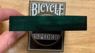 Gilded Bicycle Spider (Green) Playing Cards