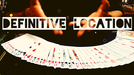 Definitive Location by Anthony Vasquez - Video Download