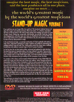 World's Greatest Magic: Stand-Up Magic Volume 1 - DVD
