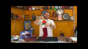 demonstration video of Christmas Stocking Tote Bag by Ickle Pickle - Tricks