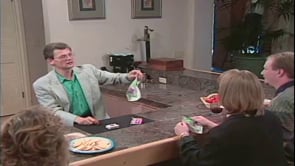 demonstration video of Karrel Fox's Napkin Vanish - Video Download (Excerpt of Mullica Expert Impromptu Magic Made Easy Tom Mullica- #1, DVD)