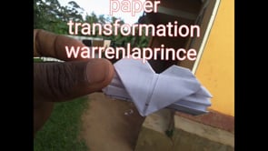 demonstration video of Paper Transformation by Warren Laprince - Video Download