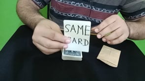 demonstration video of The Same Card by Dibya Guha - Video Download
