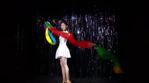 demonstration video of Rainbow Silk Fountain Streamer by Yan Yan Ma and Magiclism - Trick