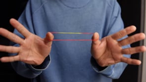 demonstration video of TRB (Rubber Band Magic) by Menzi Magic Zhao Xinyi