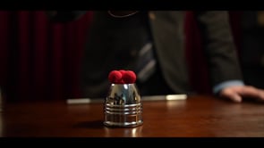 demonstration video of Cups and Balls Set (Brass With Black Matte Inner) by Bluether Magic and Raphael