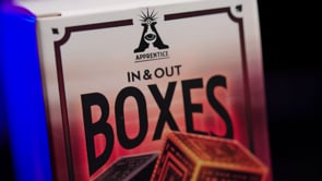 demonstration video of IN AND OUT BOXES by Apprentice Magic - Trick