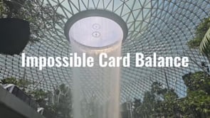 demonstration video of Impossible Card Balance (Red) by Chiam Yu Sheng and JT