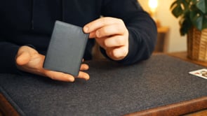 demonstration video of Card Holder Double Compartment