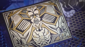 demonstration video of Knights on Debris (Thunder Armor Collector's Set) Playing Cards by KINGSTAR