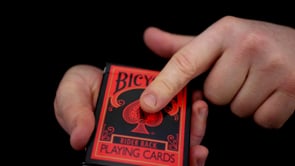 demonstration video of Bicycle Reverse (Red) Playing Cards