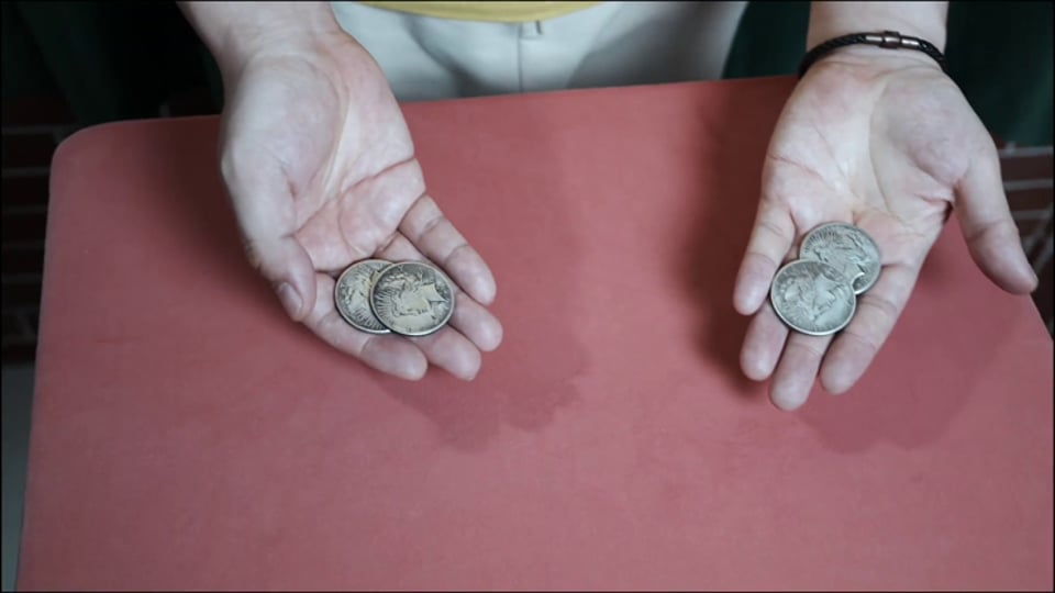 demonstration video of CS Peace Dollar (replicas) by N2G