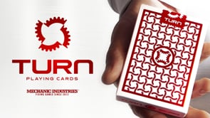 demonstration video of TURN (Red) Playing Cards by Mechanic Industries - Trick
