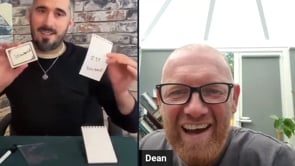 demonstration video of Nostradamus (Gimmicks and Online Instructions) by Joel Dickinson - Trick
