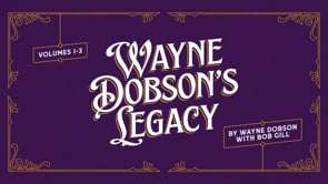 demonstration video of Wayne Dobson's Legacy (3 Book Set with Slipcase) by Wayne Dobson and Bob Gill - Book