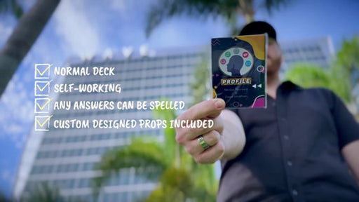 demonstration video of Profile (Gimmicks and Online Instructions) by Nikolas Mavresis and David Jonathan - Trick