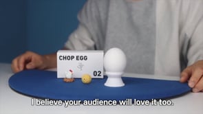 demonstration video of Chop Egg by Jeki Yoo (Gimmicks and Online Instructions) - Trick