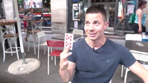 demonstration video of Credit Card Holder (Made from Blue Bicycle cards) by Joker Magic - Trick