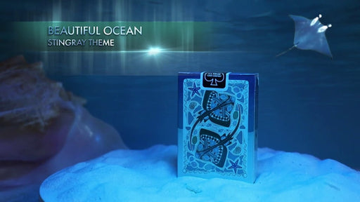 demonstration video of Bicycle Stingray (Teal) Playing Cards