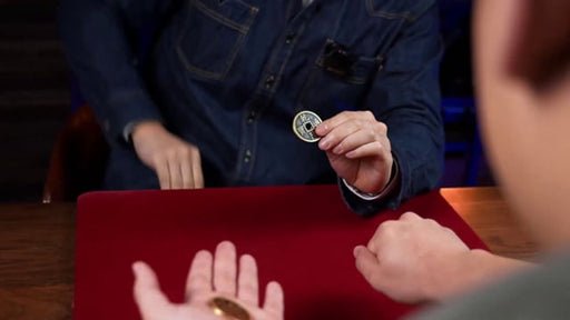 demonstration video of Crazy Chinese Coins by Artisan Coin & Jimmy Fan (Gimmicks and Online Instructions) - Trick