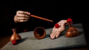 demonstration video of Indian Cups and Balls by TCC - Trick