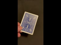 demonstration video of Magnetic Card - Bicycle Cards (2 Per Package) Blank Face Red by Chazpro - Trick