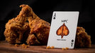 demonstration video of Fried Chicken Playing Cards