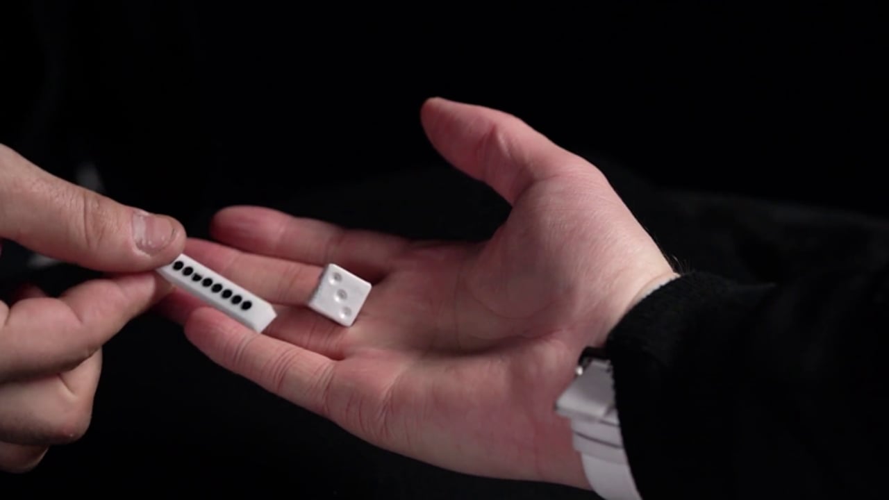 demonstration video of Dicey Dots (Gimmicks and Online Instruction) by DARYL - Trick