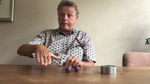 demonstration video of John Anders Make It Easy Balls (Purple) - Trick
