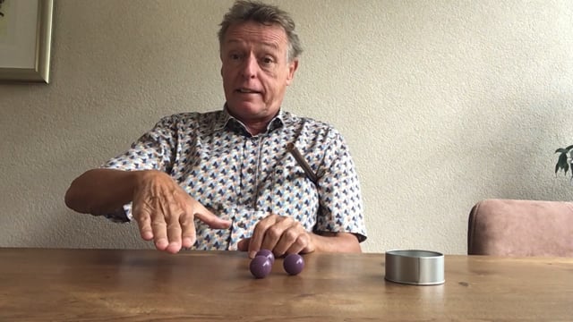 demonstration video of John Anders Make It Easy Balls (Purple) - Trick