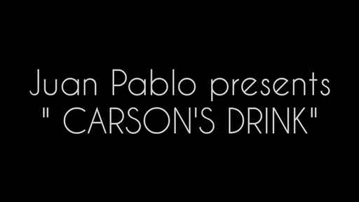 demonstration video of CARSON'S DRINK (Gimmicks and Online Instructions) by Juan Pablo - Trick