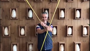 demonstration video of GIANT GOLD CANE by Tora Magic - Trick