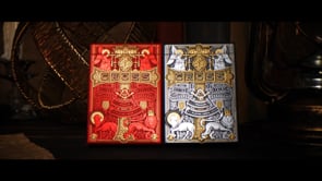 demonstration video of The Cross (Admiral Angels) Playing Cards by Peter Voth x Riffle Shuffle