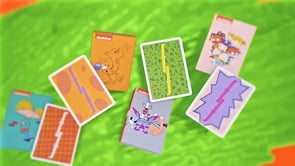 demonstration video of Fontaine Nickelodeon Blind Pack Playing Cards