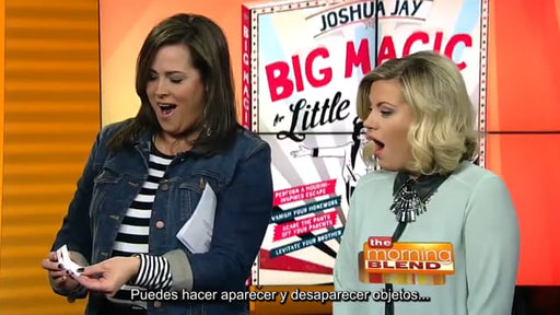 demonstration video of Magia grande para manos pequeñas (Spanish Only) by Joshua Jay - Book