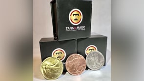 demonstration video of Follow the Silver Walking Liberty (Gimmicks and Online Instructions) by Tango - Trick