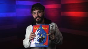 demonstration video of MAGIC SHOW Coloring Book DELUXE (4 way) by Murphy's Magic