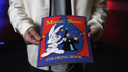 demonstration video of MAGIC SHOW Coloring Book (3 way) by Murphy's Magic